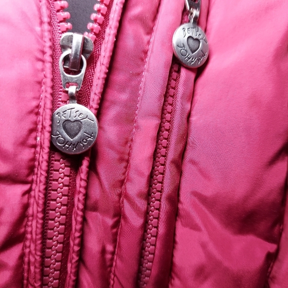 Betsey Johnson Down-Filled Parka Jacket - Picture 6 of 8